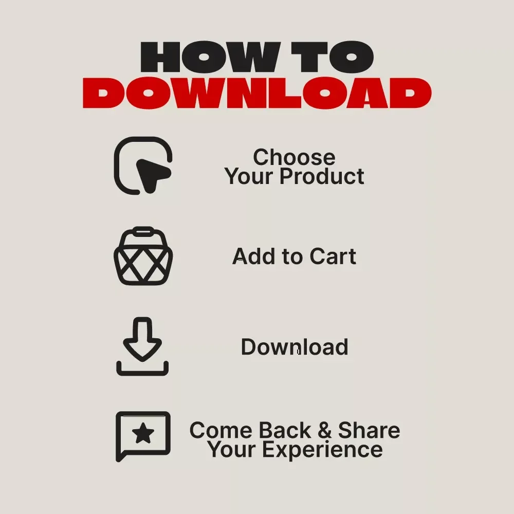 Black Friday Checklist: Avoid Last-Minute Panic Buying | How to Avoid Panic Buying Last-Minute Items | Printable Digital Download