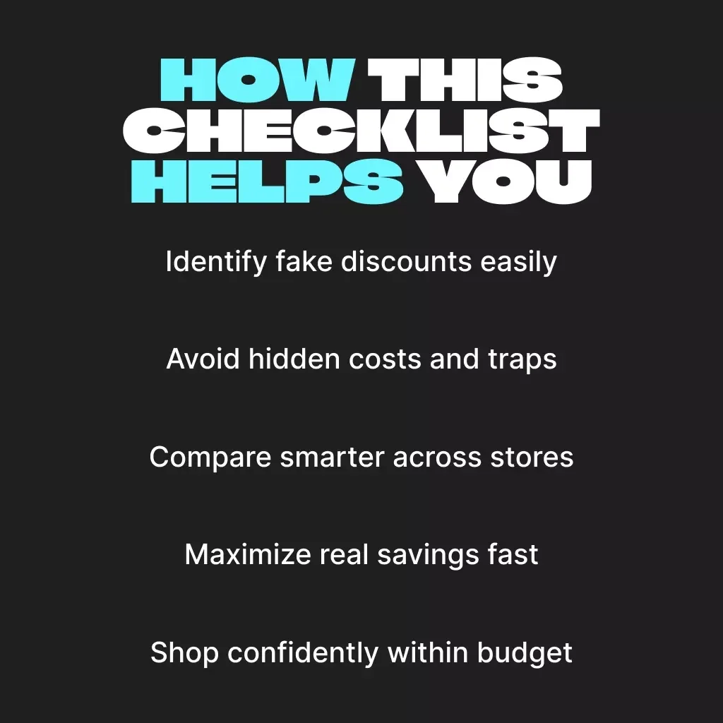 Black Friday Deal Detective: Your Fun & Foolproof Checklist for Spotting True Bargains | Smart Shopping Guide | How to Evaluate the True Value of Black Friday Deals | Digital Download