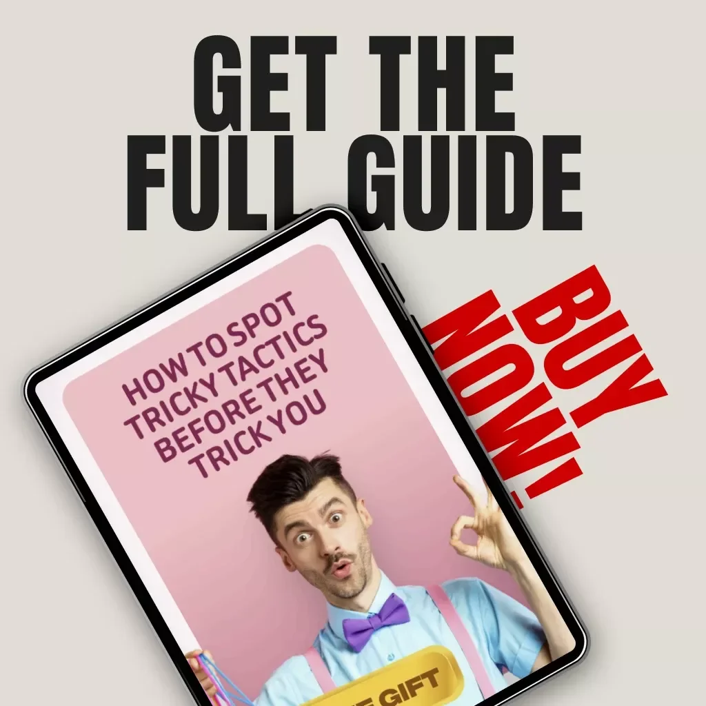 How to Spot Tricky Tactics Before They Trick You | Digital Guide on How to Spot Tricky Marketing Tactics | Consumer Awareness eBook for Smart Buyers and Digital Skeptics