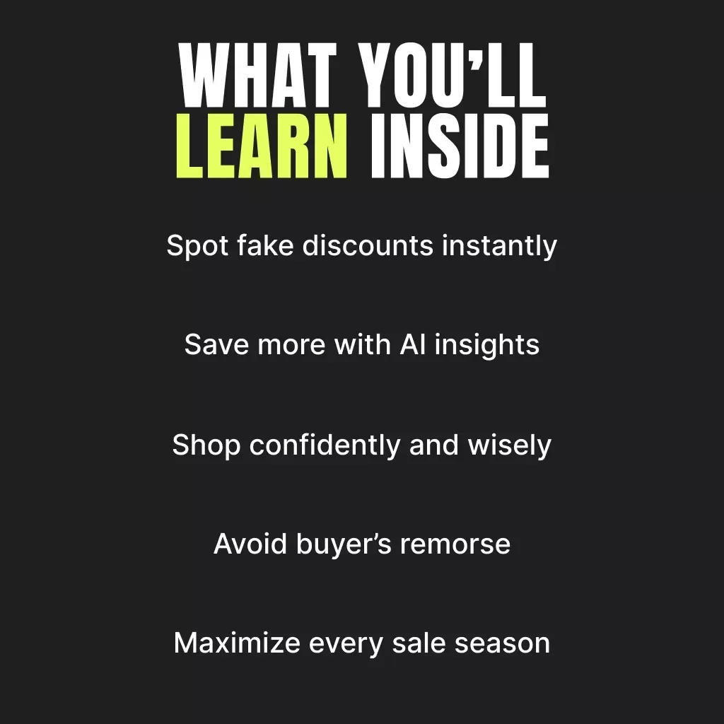 Deal Detective: Your Smart Guide to Black Friday Bargains | Digital Download | Smart Shopping eBook, AI-Powered Money-Saving Guide, Holiday Deals Checklist
