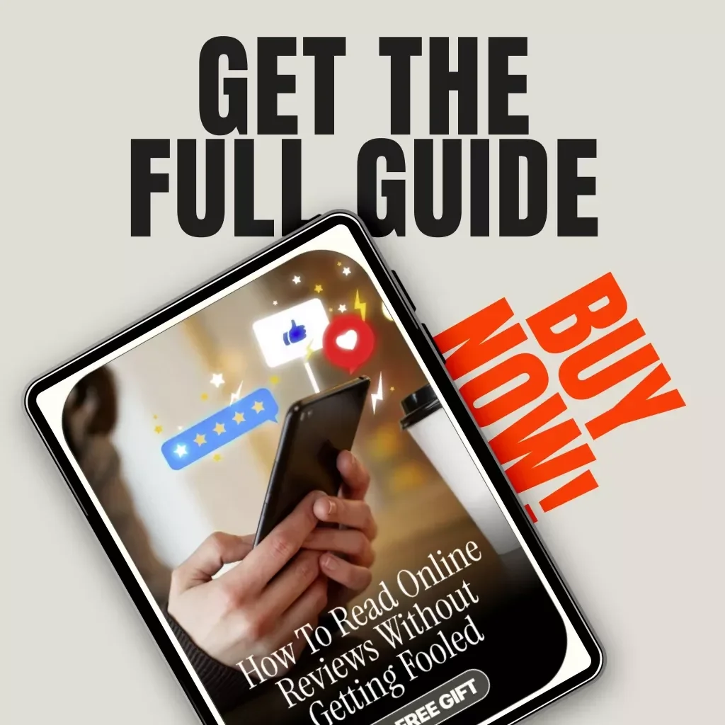 How to Read Online Reviews Without Getting Fooled | Digital Guide on How to Read Online Reviews Carefully | Smart Consumer eBook for Savvy Online Shoppers