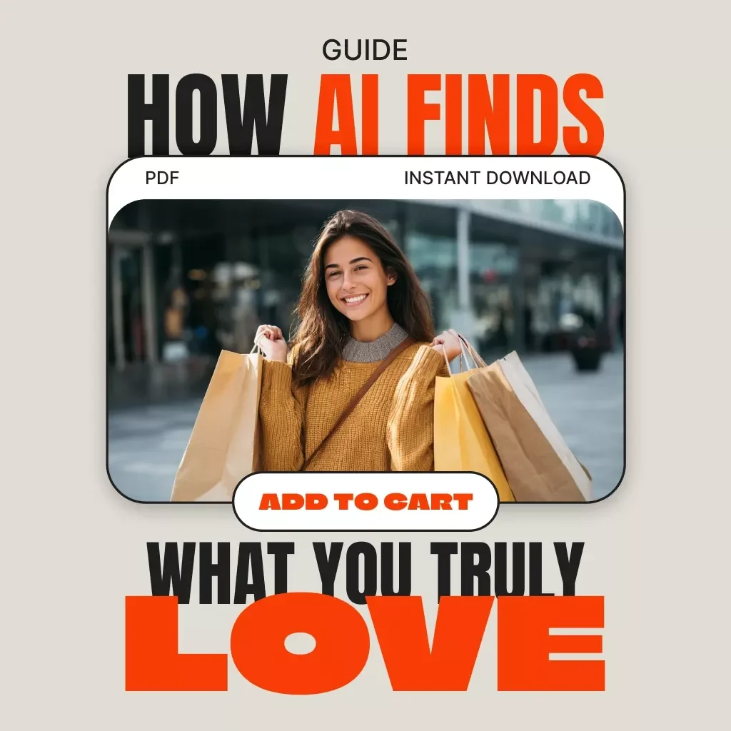 How AI Finds What You Truly Love | Digital Guide to Teaching AI Your Style, Preferences & Perfect Product Matches | eBook for Smart Shoppers, Creators & AI Enthusiasts
