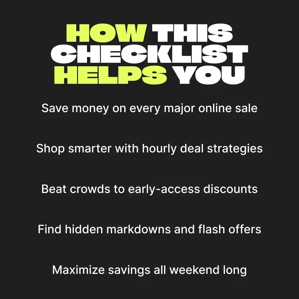 Catch Every Online Bargain Before It’s Gone | Ultimate Black Friday & Cyber Monday Shopping Guide | Digital Download eBook for Smart Shoppers, Deal Hunters & Holiday Savings