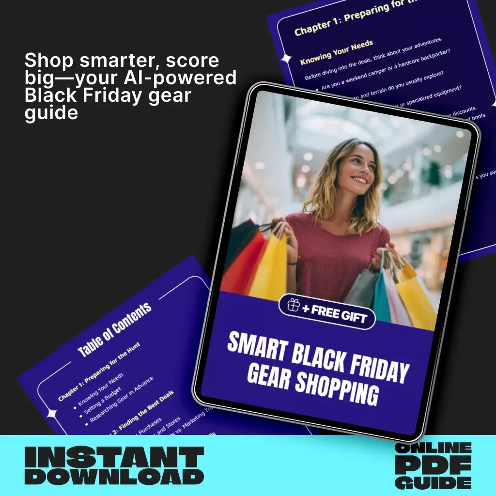 Smart Black Friday Gear Shopping | Ultimate Digital Guide with Expert Tips for Buying Outdoor and Camping Gear During Black Friday Sales