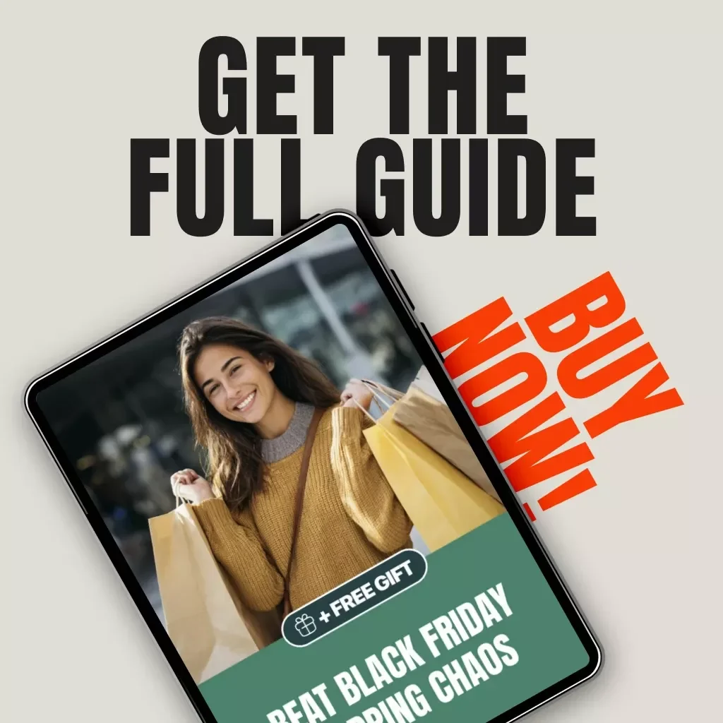Beat Black Friday Shipping Chaos | Digital Guide to How to Avoid Shipping Delays on Black Friday | Smart Shopper eBook + AI Tools for Holiday Deliveries