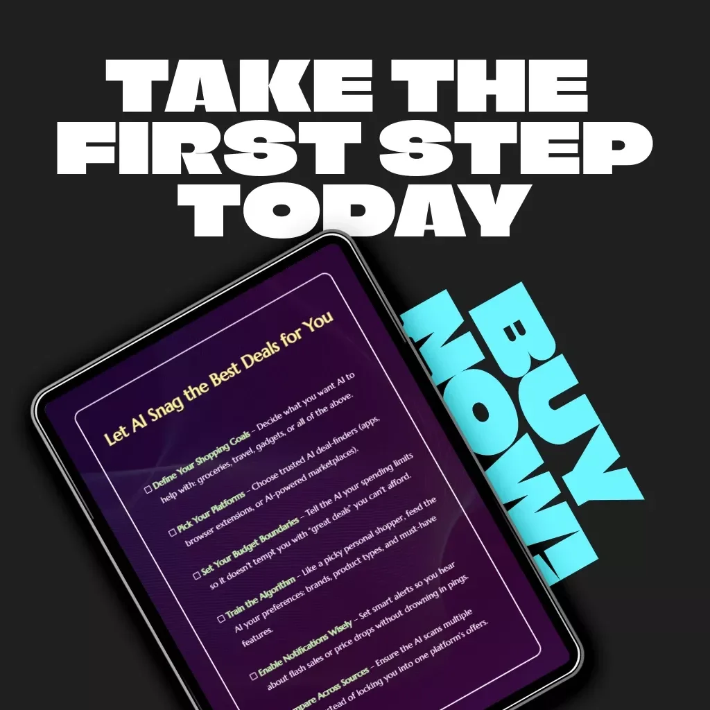 Let AI Snag the Best Deals for You – Smart Shopping Checklist | Digital Download | How to Let AI Choose Deals for You Guide