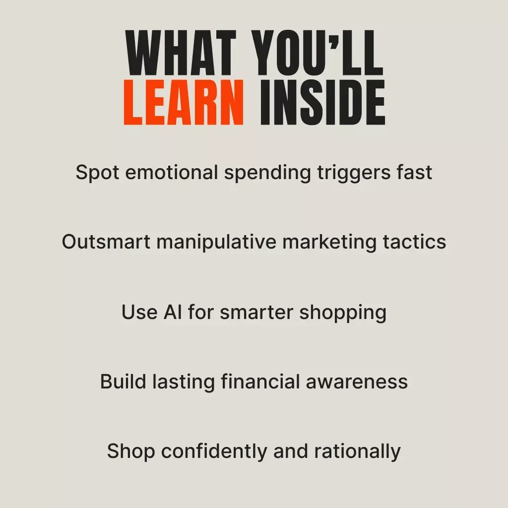 Mind Over Markdown: Outsmarting Thinking Biases During Black Friday Sales – Digital eBook Guide | How to Spot Thinking Biases When Shopping | Cognitive Bias Awareness for Smart Shoppers