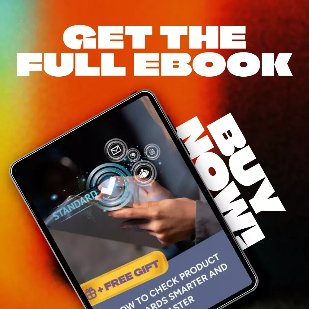 How to Check Product Standards Smarter and Faster | AI Shopping Guide | Digital Download eBook for Smarter Online Buying, Product Quality Checklist, and Black Friday Deal Checker