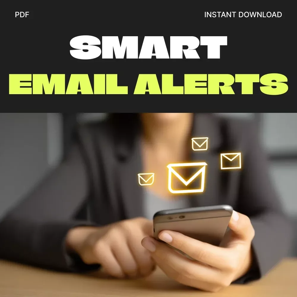Stay Ahead with Smart Email Alerts This Black Friday | Digital Guide for Savvy Shoppers | Learn the Best Ways to Use Email Alerts for Black Friday Sales