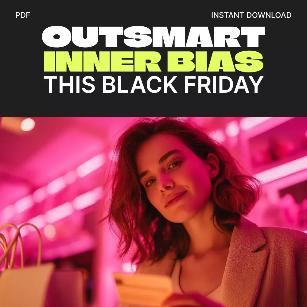 The Echo Chamber of Shopping: How to Outsmart Your Inner Bias This Black Friday | eBook on How to Avoid Only Listening to Info You Like When Buying | Digital Download for Smart Shoppers, Mindful Buying, and AI-Assisted Decisions