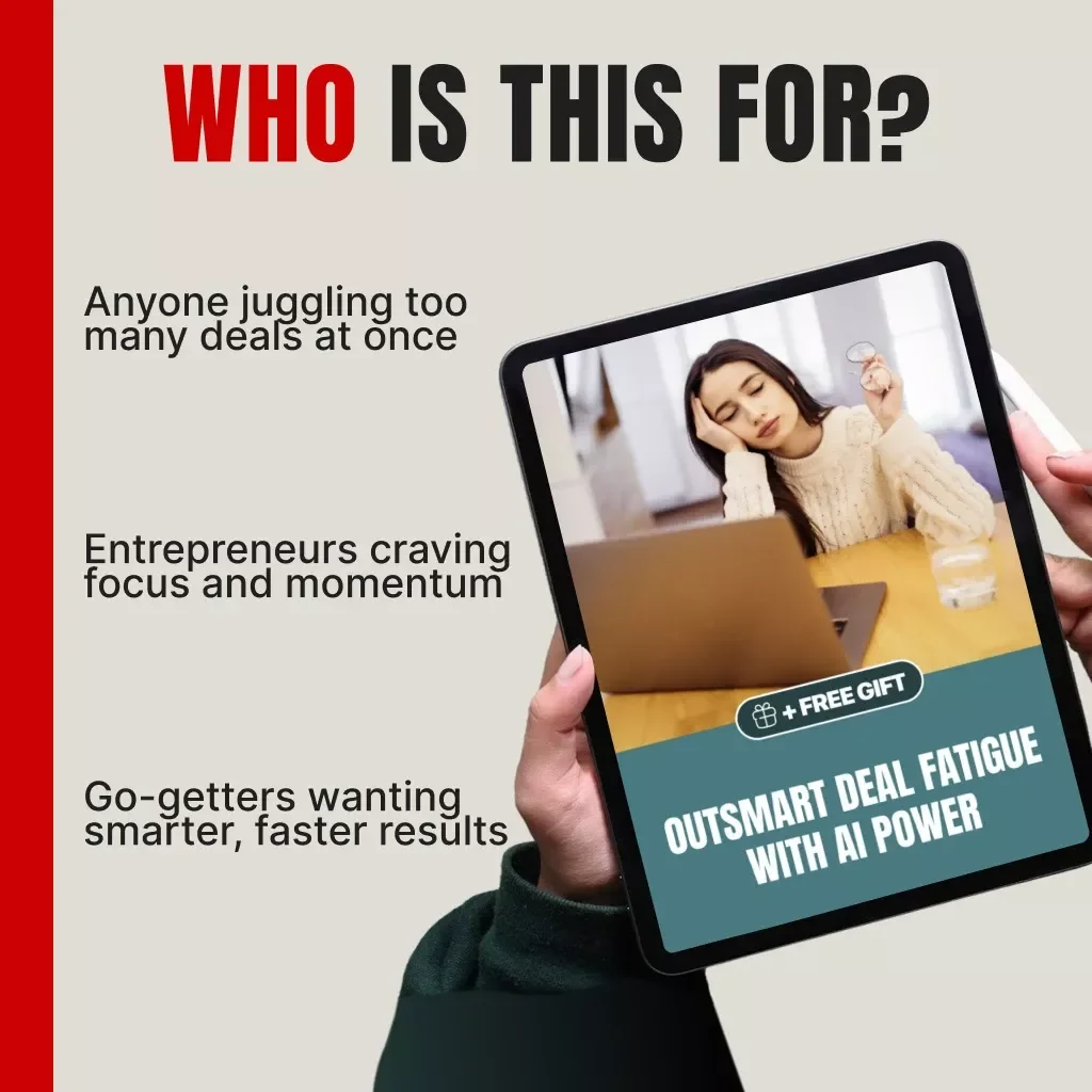 Outsmart Deal Fatigue with AI Power | Digital Guide on How to Use AI to Handle Deal Fatigue | Boost Sales Productivity, Automate Workflows & Stay Sharp with AI Tools