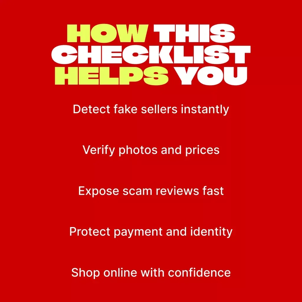 Spot the Real Deal | AI-Powered Checklist to Verify Online Deals & Avoid Scams | Digital Download Guide on How to Check if Deals Are Real with AI