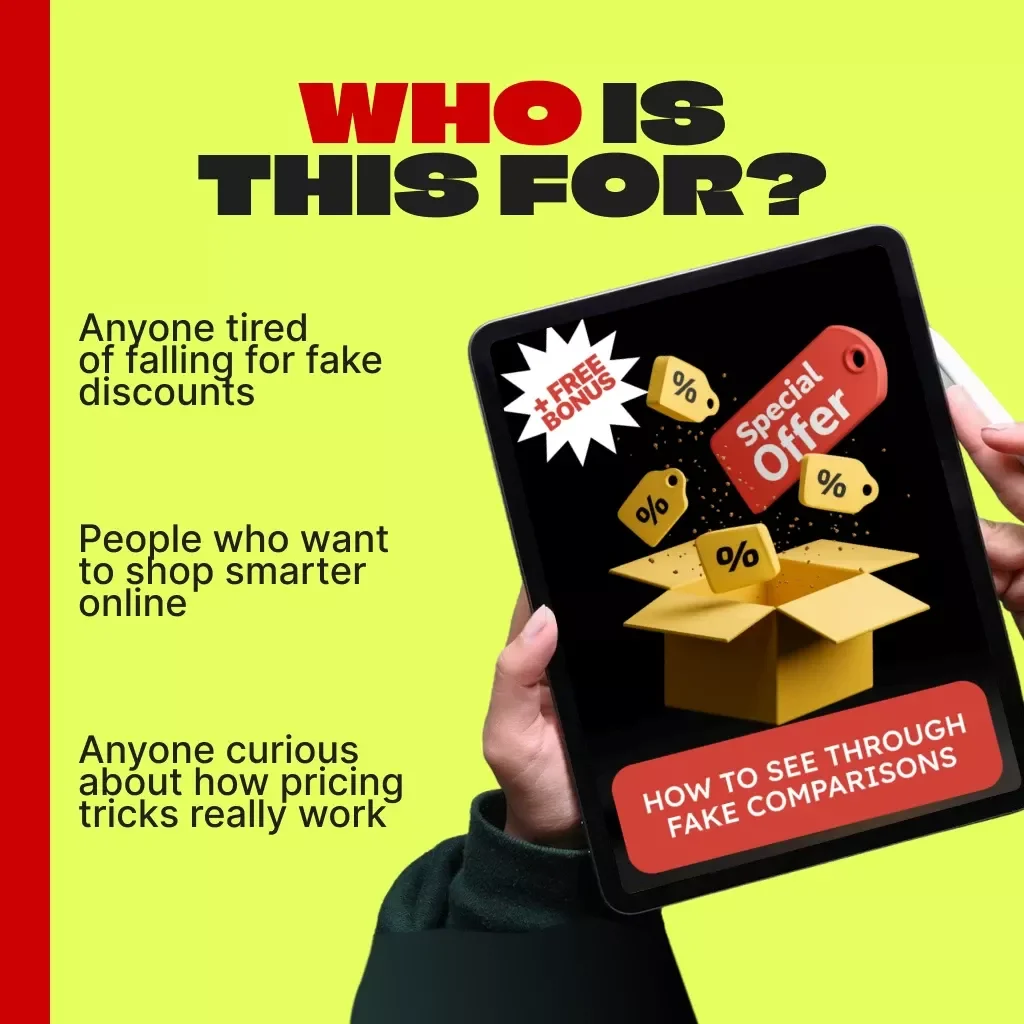 How to See Through Fake Comparisons | Digital Shopping Guide | Learn How to Spot Fake Price Comparisons and Avoid Misleading Discounts