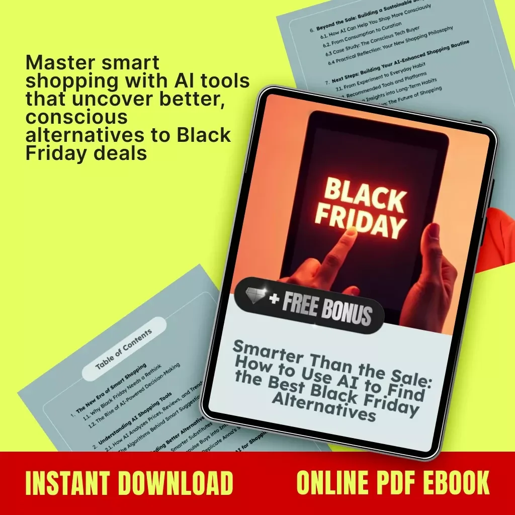 Smarter Than the Sale: How to Use AI to Find the Best Black Friday Alternatives | Digital Guide for Smarter Shopping with AI Tools & Strategies
