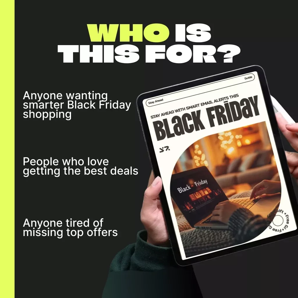 Stay Ahead with Smart Email Alerts This Black Friday | Digital Guide for Savvy Shoppers | Learn the Best Ways to Use Email Alerts for Black Friday Sales