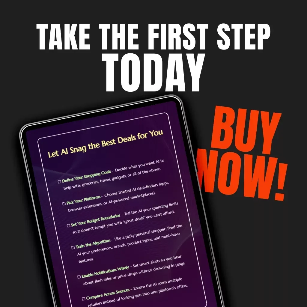 AI-Powered Checklist to Spot & Stop Bad Deals | Digital Download | Ultimate Guide on How to Filter Out Bad Deals with AI | Smart Shopping & Scam Detection Tool for Online Buyers