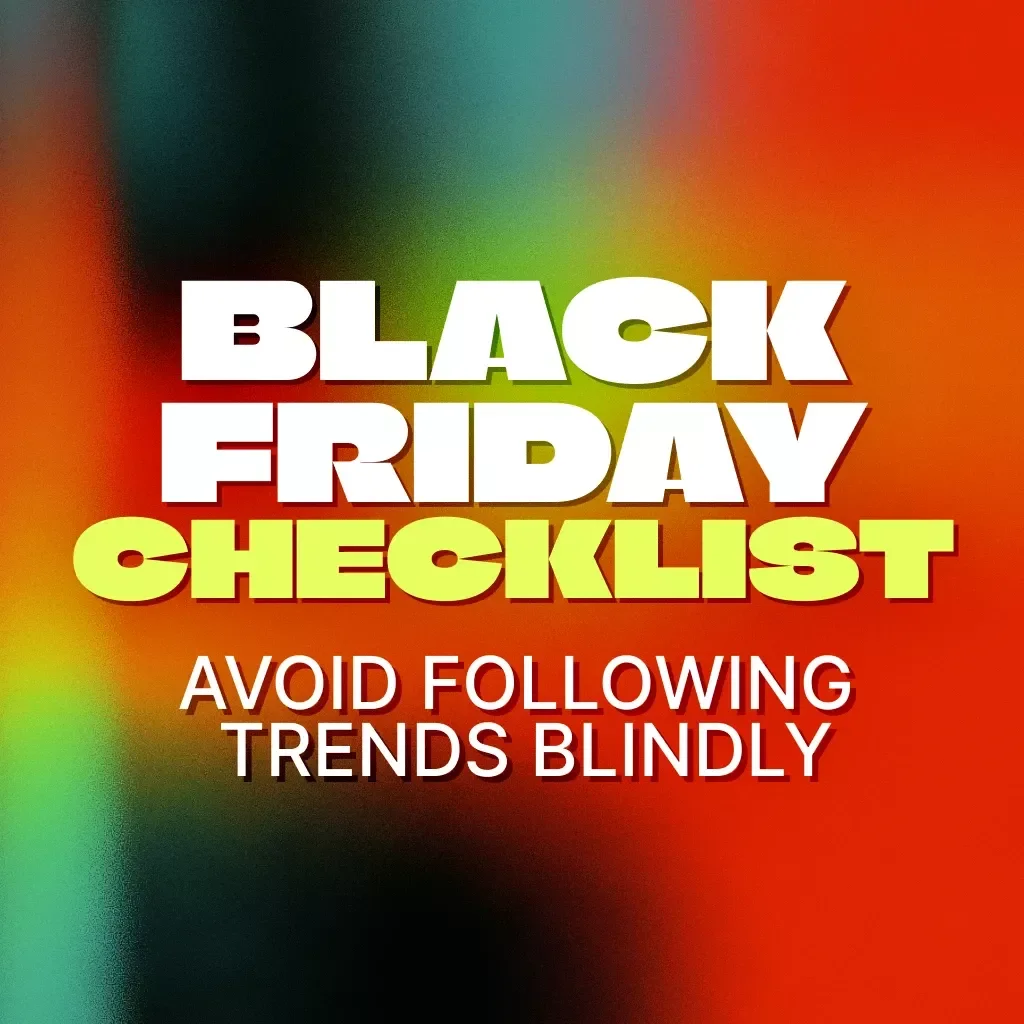 Black Friday Checklist: How to Avoid Following Trends Blindly | Smart Shopping Guide | Digital Download | Money-Saving eBook | Budget Planner for Savvy Shoppers