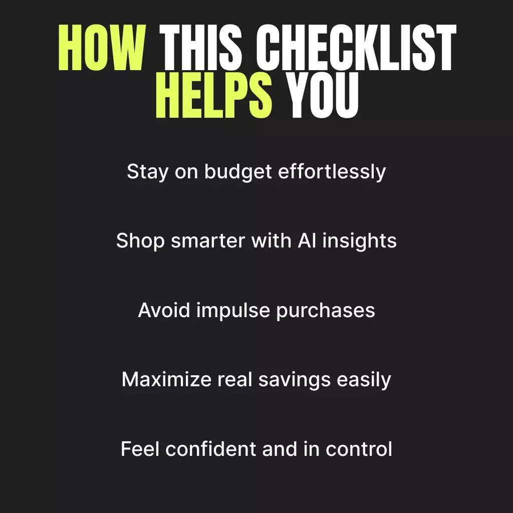 Shop with Purpose: Black Friday Game Plan | Digital Black Friday Shopping Guide | Budget Planner | AI Smart Savings eBook | Intentional Holiday Spending Checklist | Printable & Downloadable