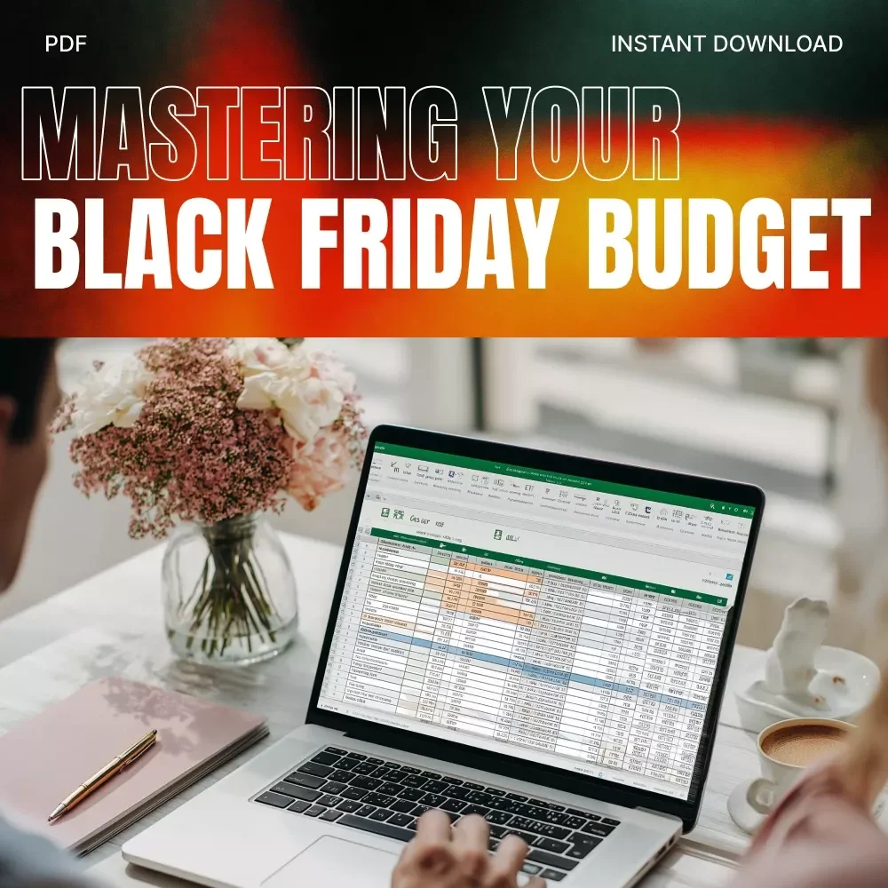 Smart Spending Wins: Mastering Your Black Friday Budget | Digital Guide, eBook & Checklist for Smart Holiday Shopping, AI Deal Finder & Budget Planner