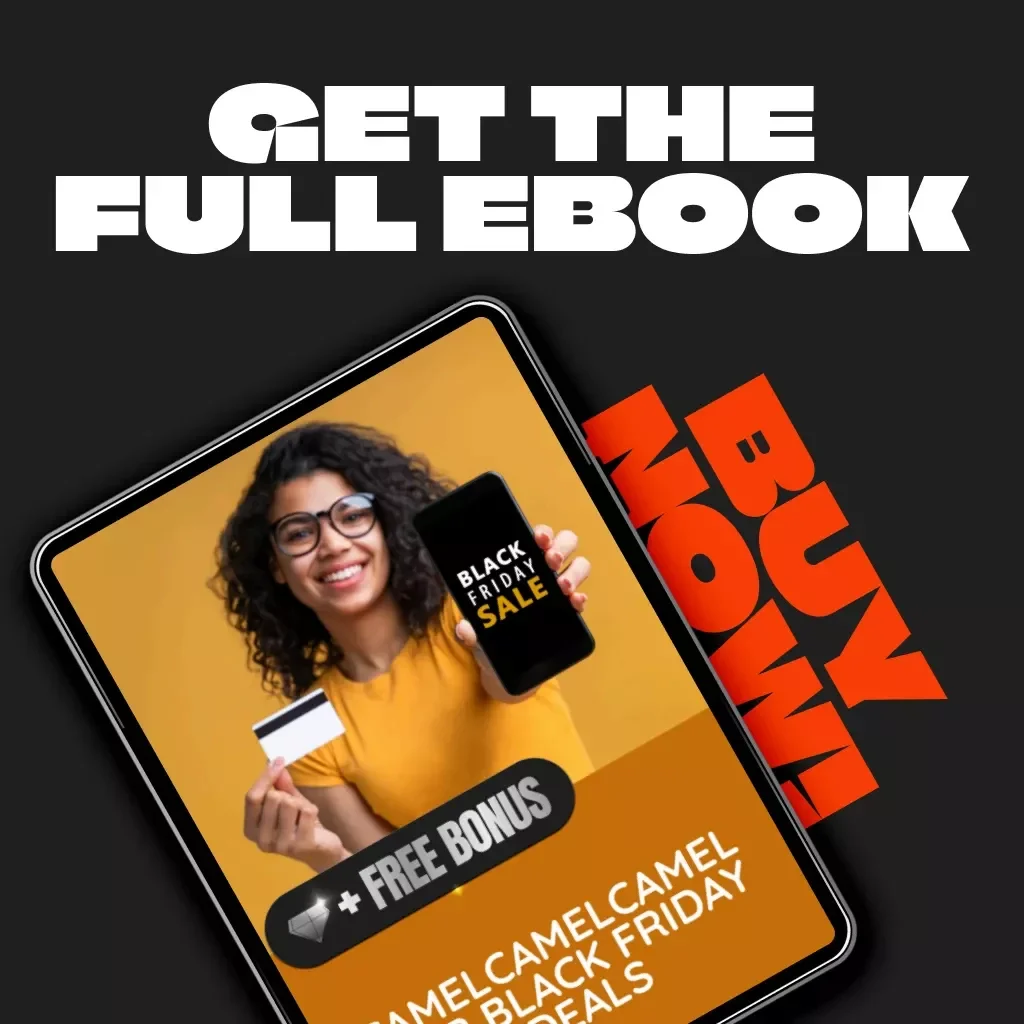 CamelCamelCamel for Black Friday Deals | Amazon Price Tracker Guide, Smart Shopping eBook, AI Prompts & Savings Checklist | Digital Download