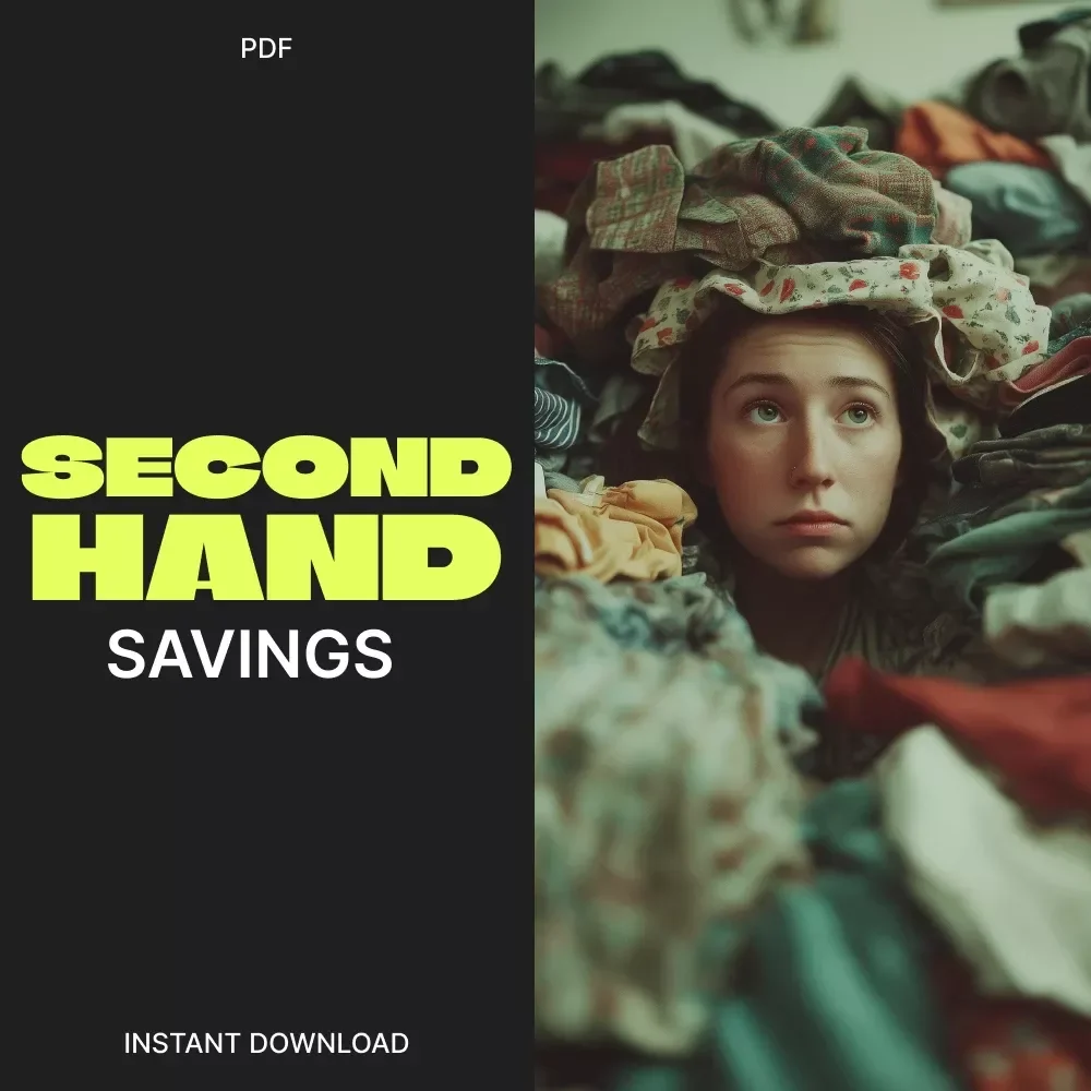 Second-Hand Savings: Guide to Black Friday | How to Buy Second-Hand Items on Black Friday | Sustainable Shopping eBook for Smart Shoppers