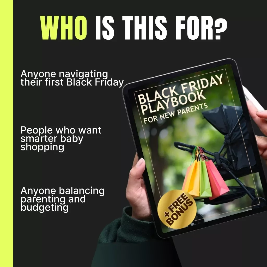 Black Friday Playbook for New Parents | Ultimate Guide to How to Plan Black Friday Shopping for New Parents | Smart Budgeting, Baby Essentials, and Stress-Free Savings Strategies