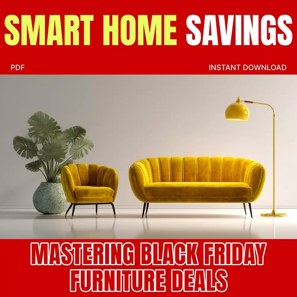 Smart Home Savings: Mastering Black Friday Furniture Deals | Digital Guide for Finding the Best Black Friday Home Furniture Prices
