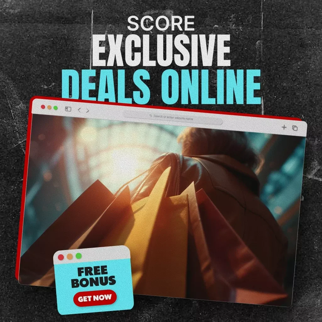 Score Exclusive Deals Online | Digital Download Shopping Guide, Black Friday Savings Tips, VIP Discounts & Online-Only Bargains eBook