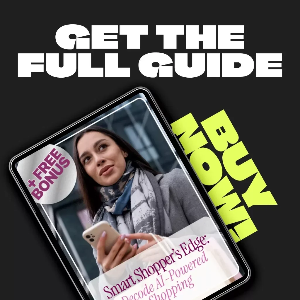 Smart Shopper’s Edge: Decode AI-Powered Shopping | How to Understand AI-Powered Shopping | Digital Download Guide for Smarter Online Buying, AI Prompts, and Deal-Finding Tips