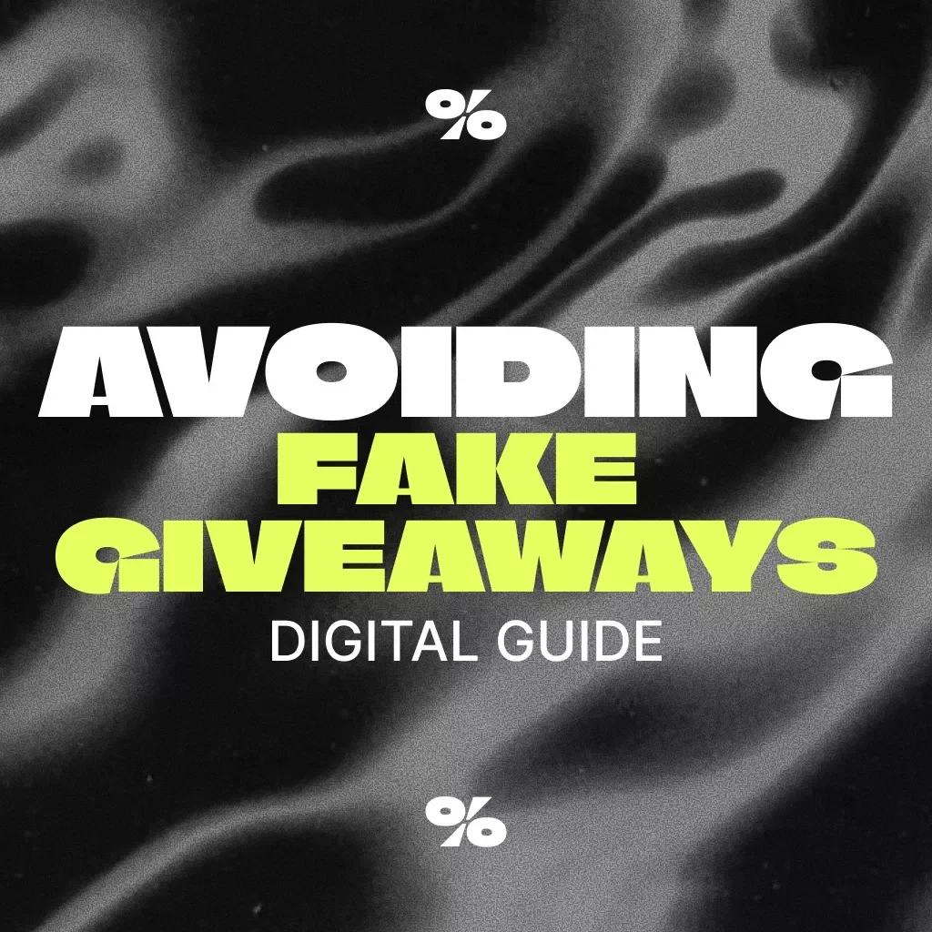Avoiding Fake Giveaways | Digital Safety eBook, Online Scam Protection Guide, Cybersecurity Checklist, Learn How to Spot and Avoid Giveaway Scams