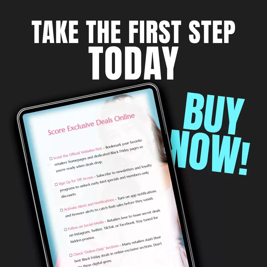 Score Exclusive Deals Online | Digital Download Shopping Guide, Black Friday Savings Tips, VIP Discounts & Online-Only Bargains eBook