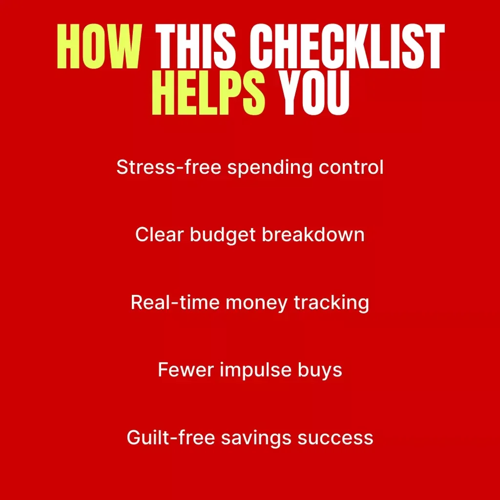 Black Friday Spending Smarts: Your Ultimate Limit-Lock Checklist | Budgeting Guide for Smart Shoppers | How to Set Personal Spending Limits and Stick to Them | Digital Download Printable