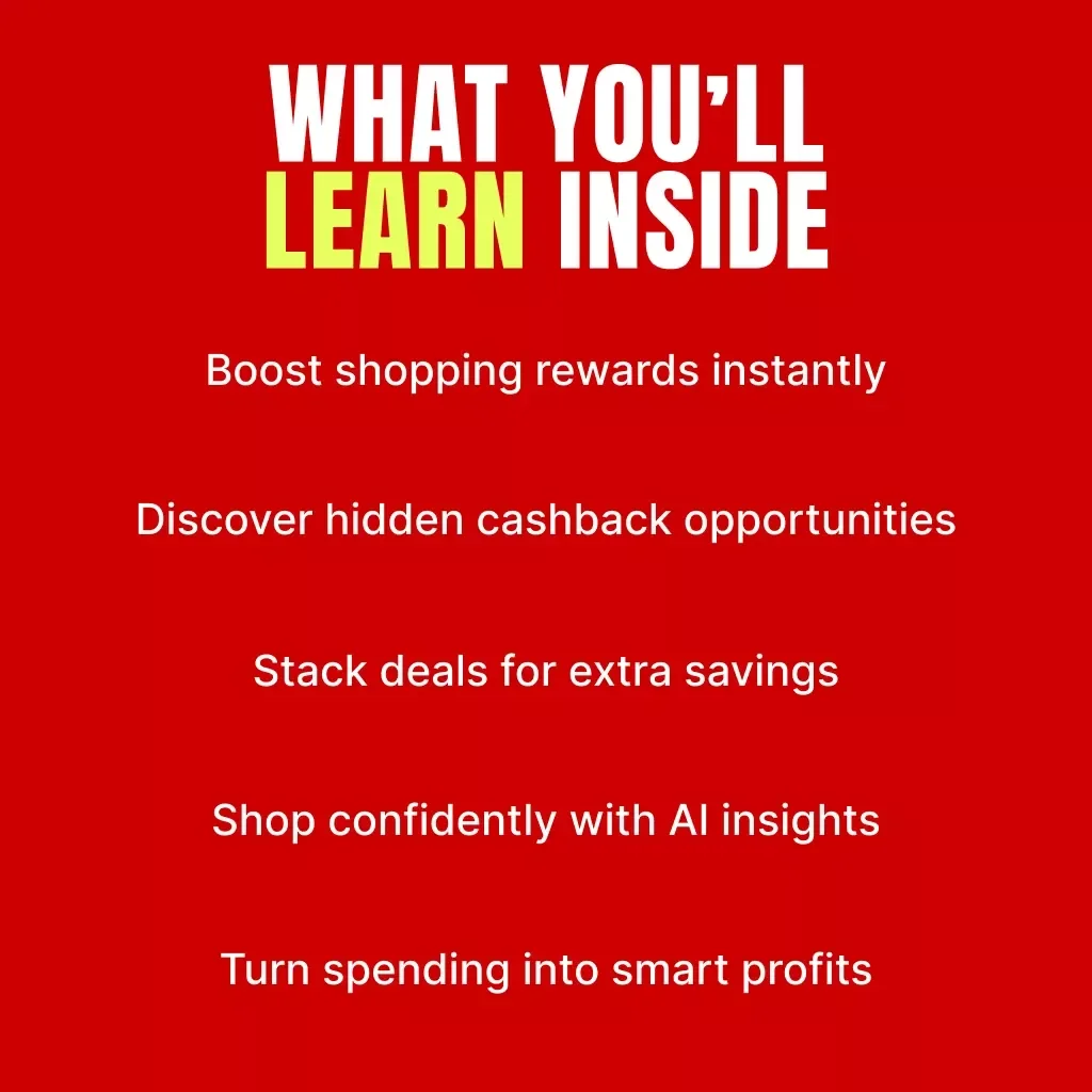 Cashback Hacks for Black Friday | Ultimate Digital Guide for Smart Shoppers | Save More with Cashback Apps, AI Deal Tracking & Reward Stacking Strategies
