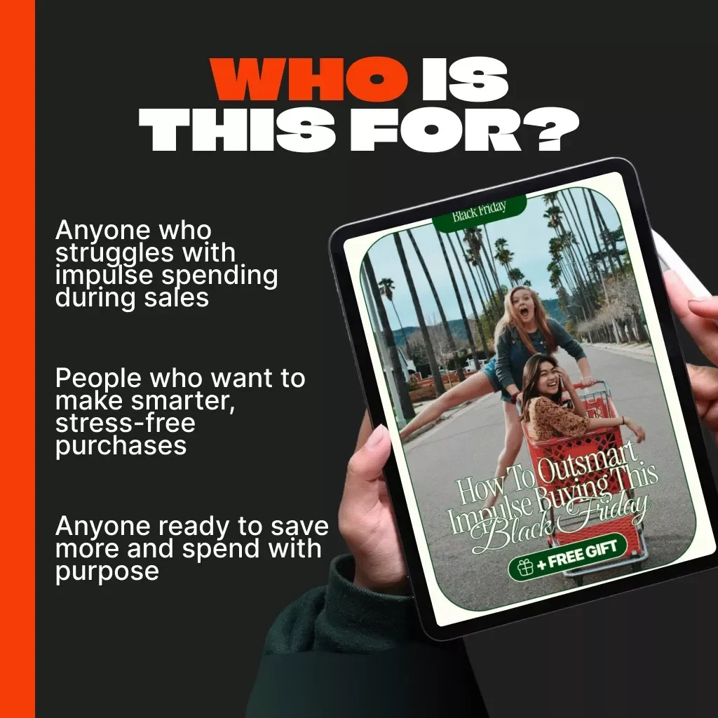 How to Outsmart Impulse Buying This Black Friday | Digital Guide for Smart Shoppers | Learn How to Stop Impulse Buying During Black Friday Sales