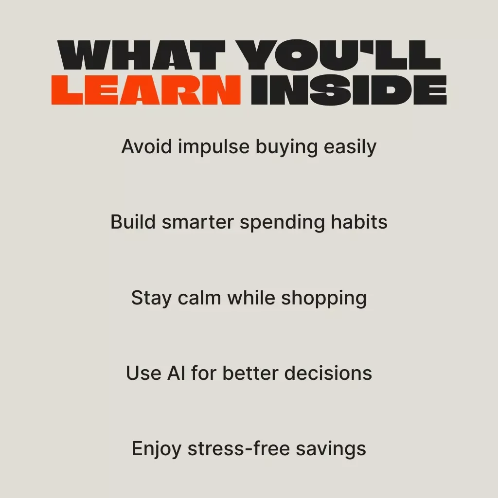 Shop Smart and Stress-Free This Black Friday | Digital Download Guide, eBook & Checklist for Mindful Shopping, Budgeting, and Regret-Free Deals