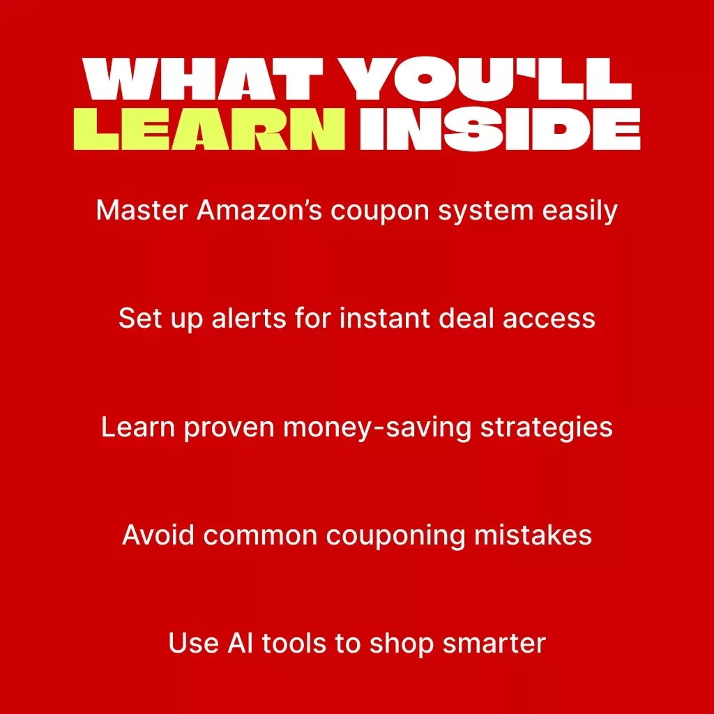 Black Friday Amazon Deals Made Easy | Digital Guide for Smart Shoppers | Learn How to Find Amazon Coupons for Black Friday & Save Big