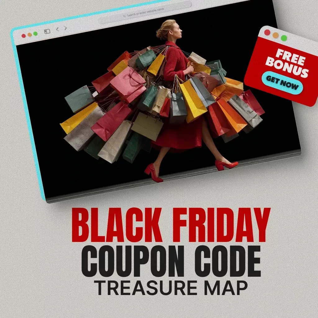 Black Friday Coupon Code Treasure Map | Ultimate Checklist for Finding Hidden Discounts & Where Black Friday Coupon Codes Appear | Digital Download Guide for Smart Shoppers