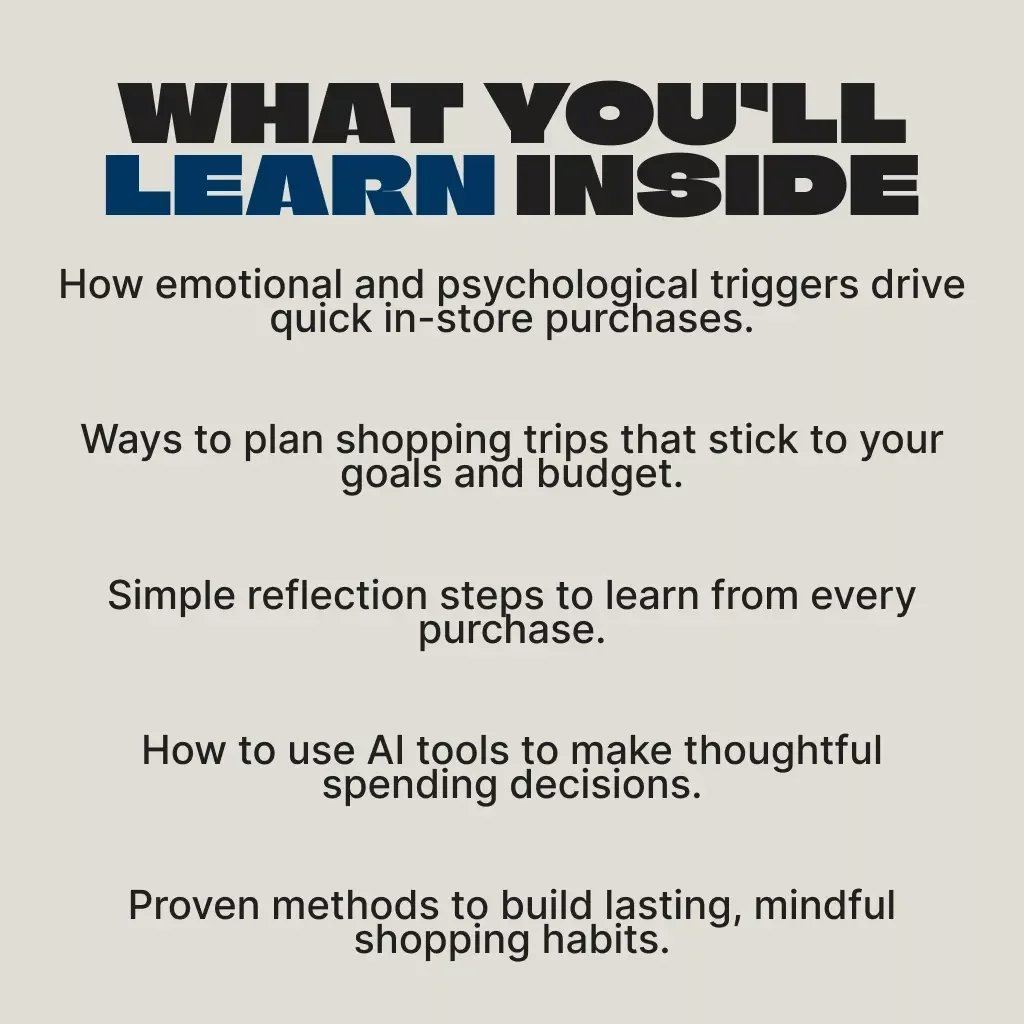 Avoid Impulse Buying in Stores Digital Guide for Smarter Shopping Decisions
