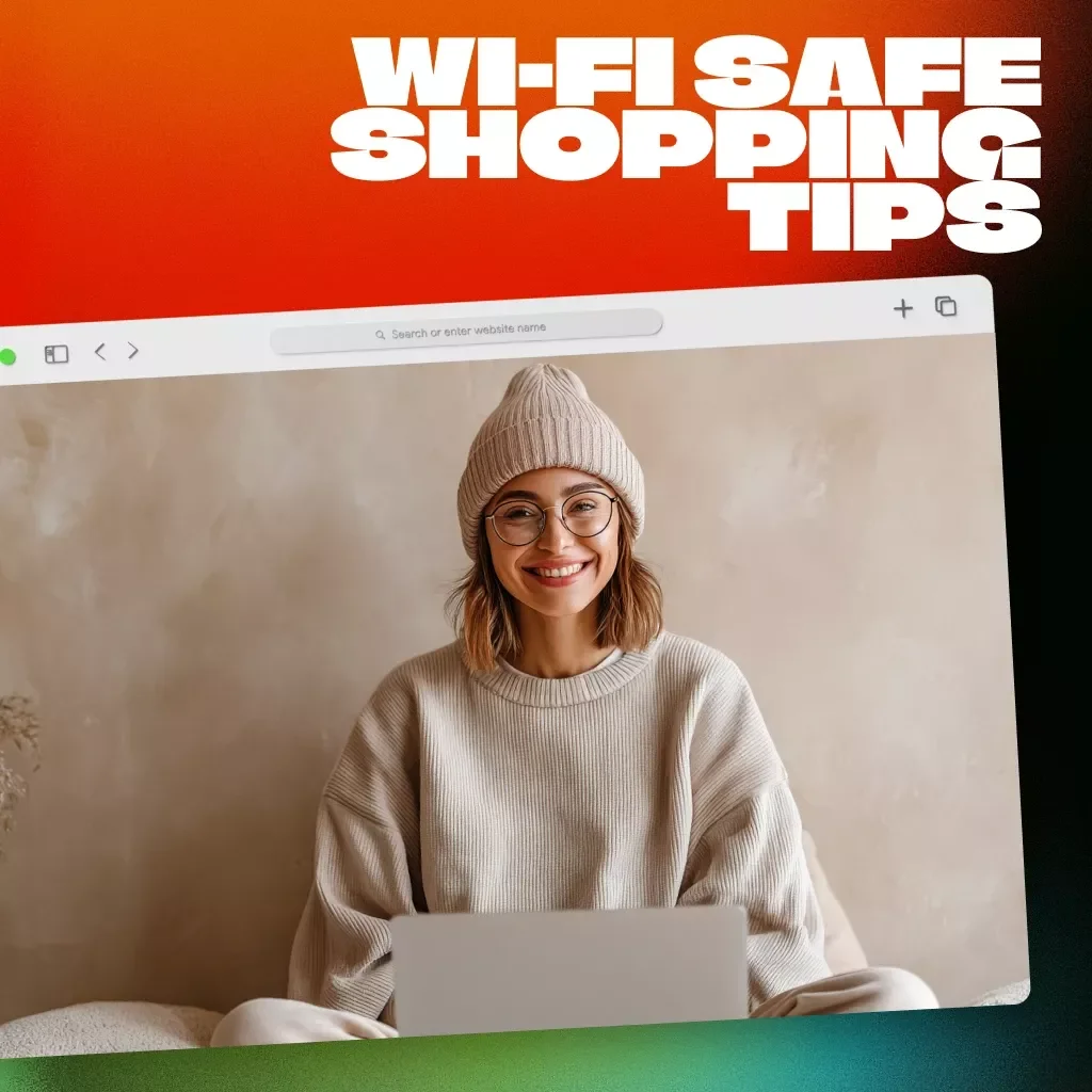 Wi-Fi Safe Shopping Tips | Digital Cybersecurity eBook, Online Shopping Safety Guide, VPN, Passwords & AI Prompts for Secure Purchases on Public Wi-Fi