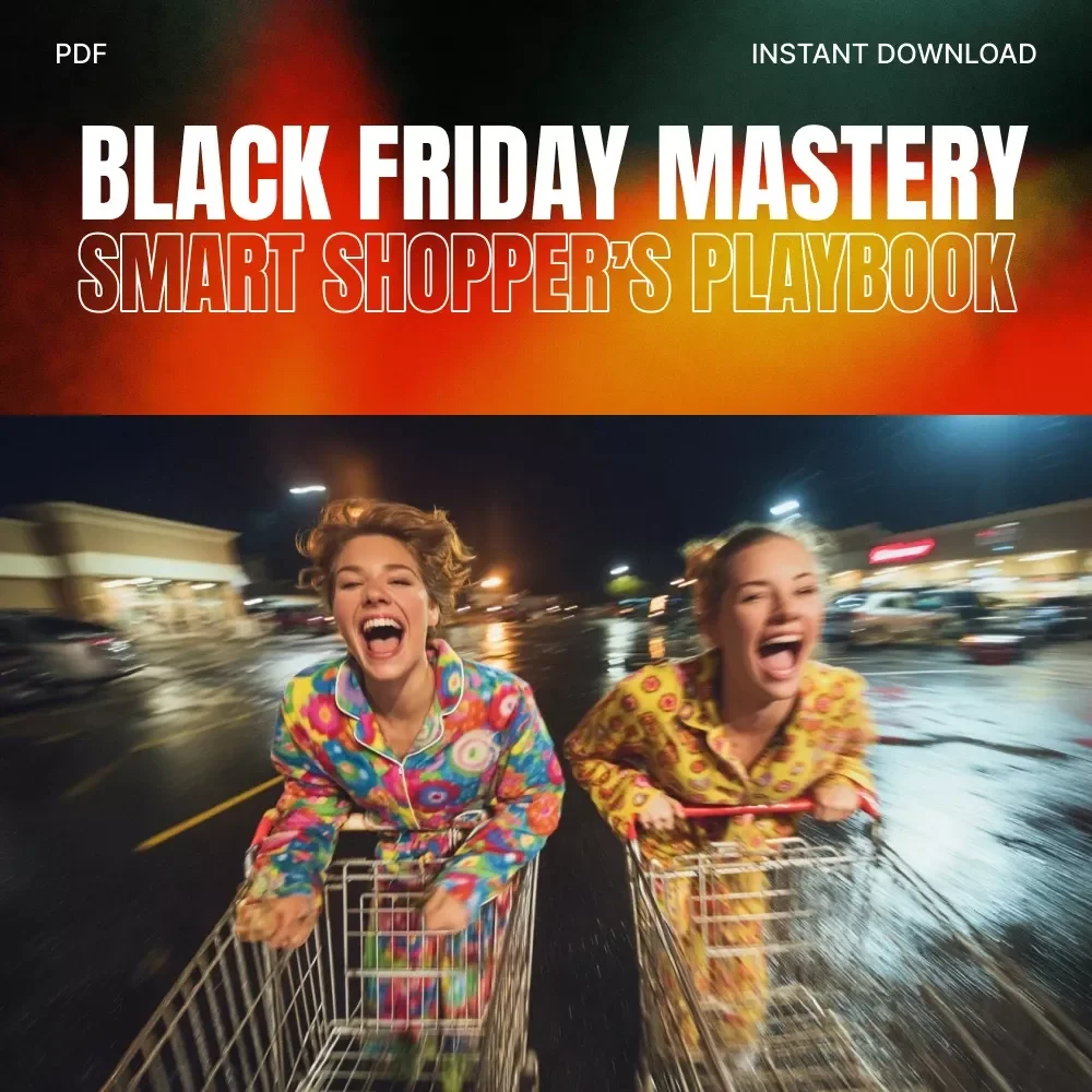 Black Friday Mastery: Your Smart Shopper’s Playbook | Ultimate Guide for How to Develop a Shopping Strategy for Black Friday, Save Big, and Shop Smarter All Year