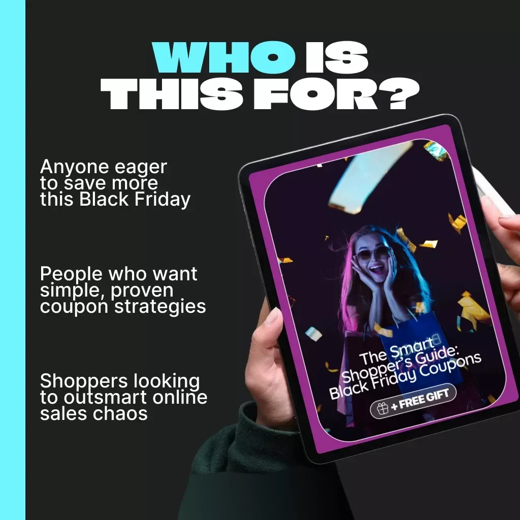 The Smart Shopper’s Guide: Black Friday Coupons | What I Should Know About Black Friday Coupons | Digital eBook for Savvy Shoppers, Coupon Collectors & Deal Hunters