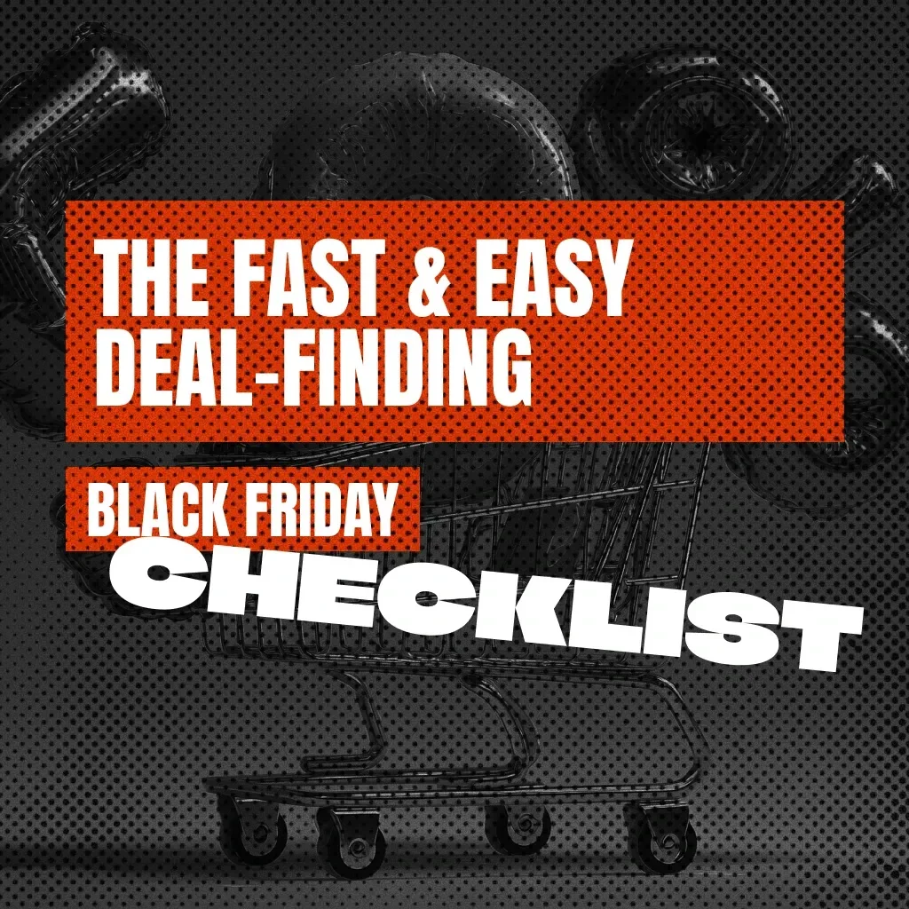 The Fast & Easy Deal-Finding Black Friday Checklist | How to Find Black Friday Deals Fast and Easy | Digital Download Shopping Guide & Planner