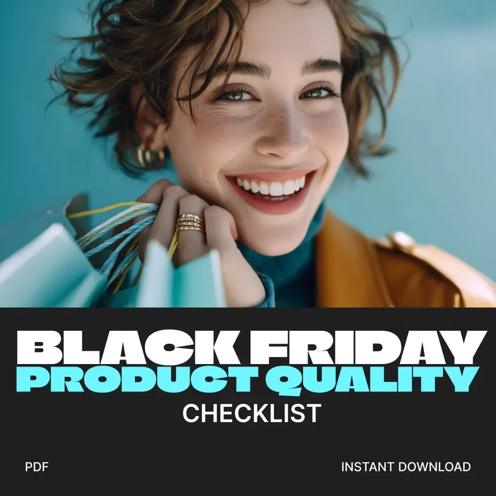 Spot the Gems: Black Friday Product Quality Checklist | Digital Download Guide to How to Judge Product Quality from Images and Descriptions | Shop Smart, Buy Better