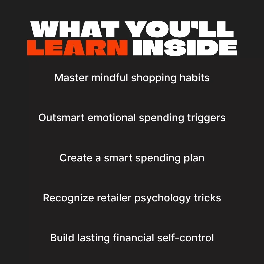 How to Outsmart Impulse Buying This Black Friday | Digital Guide for Smart Shoppers | Learn How to Stop Impulse Buying During Black Friday Sales