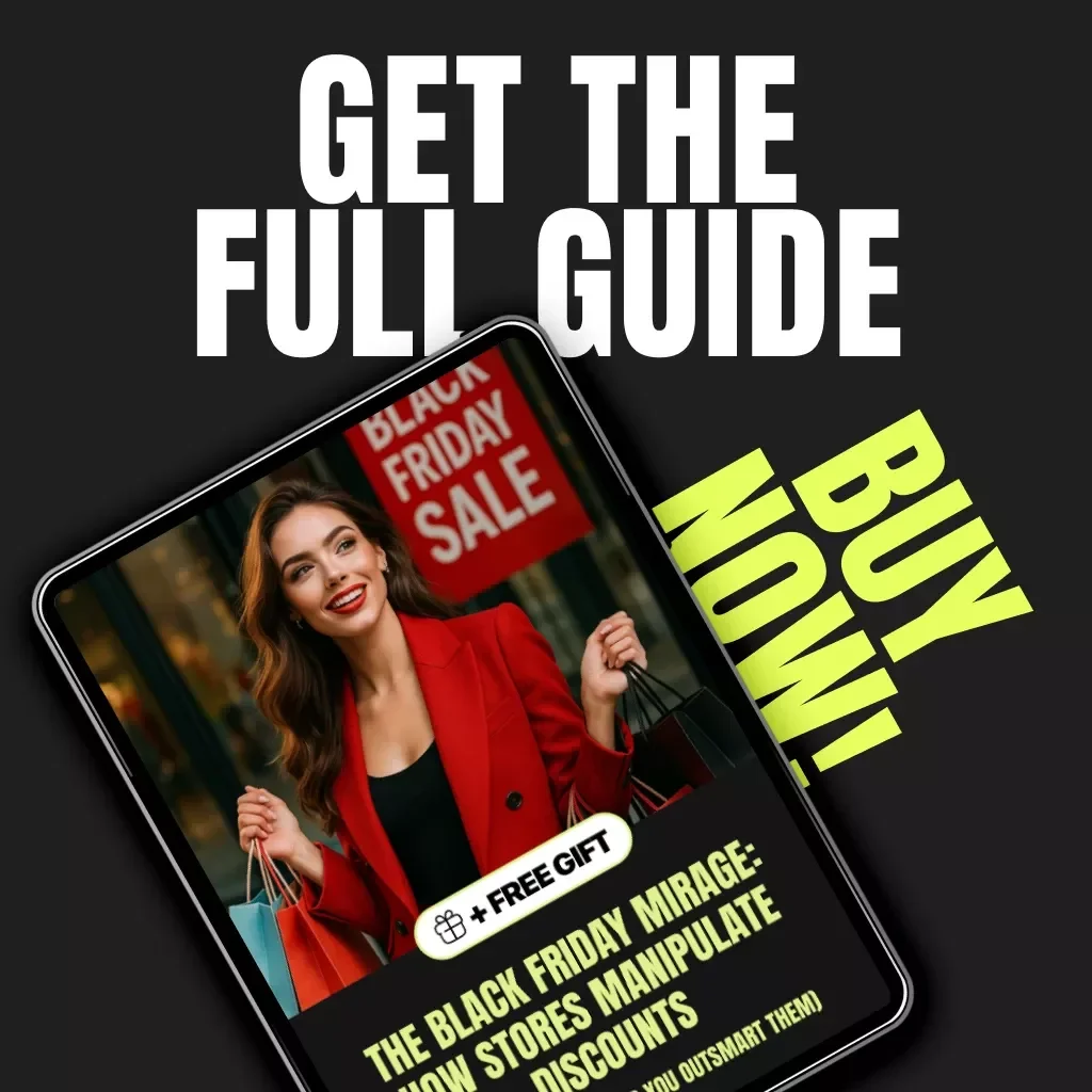 The Black Friday Mirage: How Stores Manipulate Discounts (and How AI Can Help You Outsmart Them) | Digital Guide for Smart Shoppers, Learn how stores manipulate discounts on Black Friday and use AI to uncover real deals