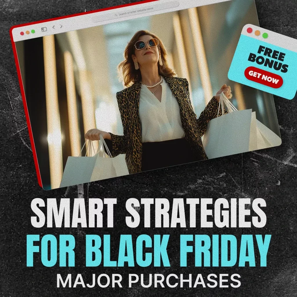 Smart Strategies for Major Black Friday Purchases | Digital Guide, eBook & Printable Checklist for Savvy Shoppers | Black Friday Planning, Budgeting & Deal Research Made Easy