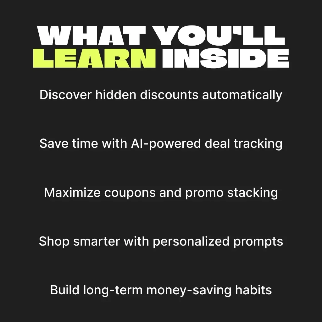 Unlock Hidden Black Friday Deals with AI | How to Use AI to Find Hidden Black Friday Deals | Digital eBook Guide for Smart Shoppers