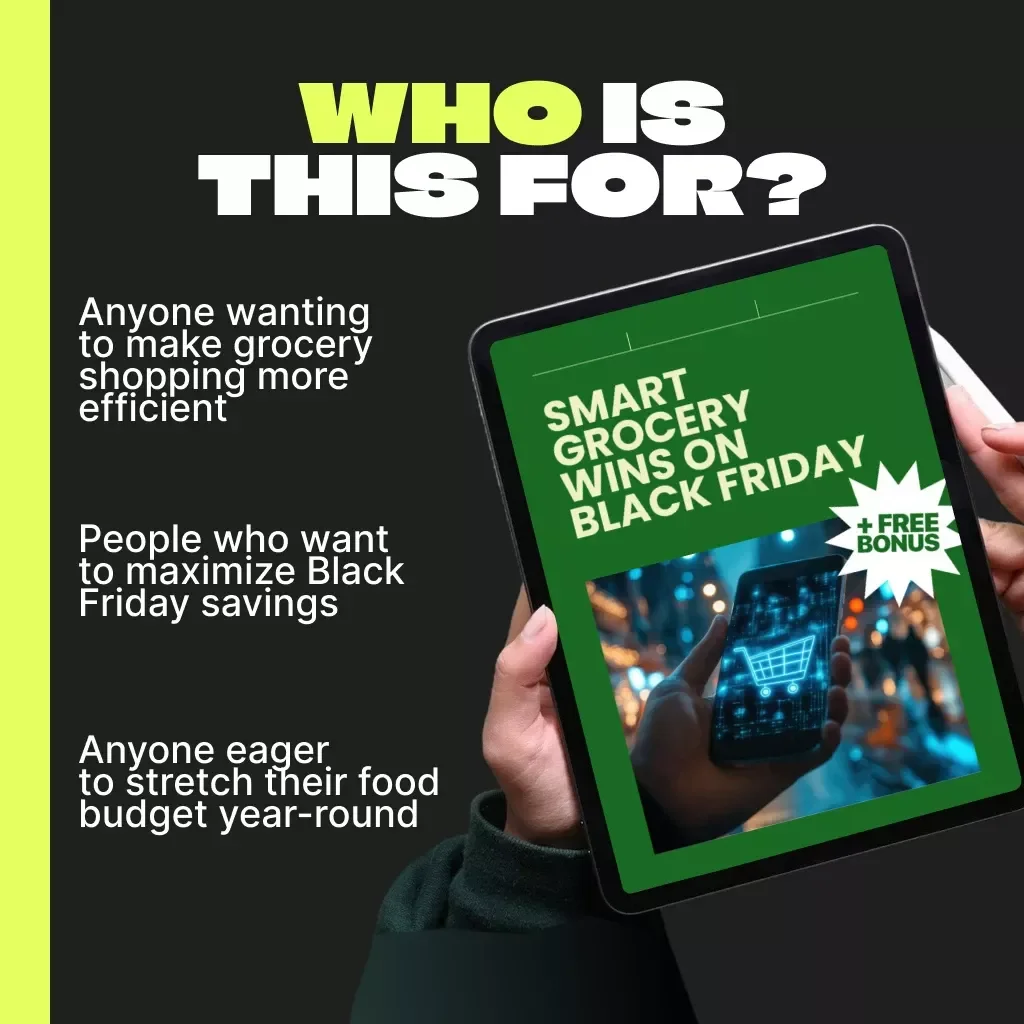 Smart Grocery Wins on Black Friday | Digital Guide for Grocery Stock Up Strategy on Black Friday | Save More, Plan Smarter & Shop Confidently