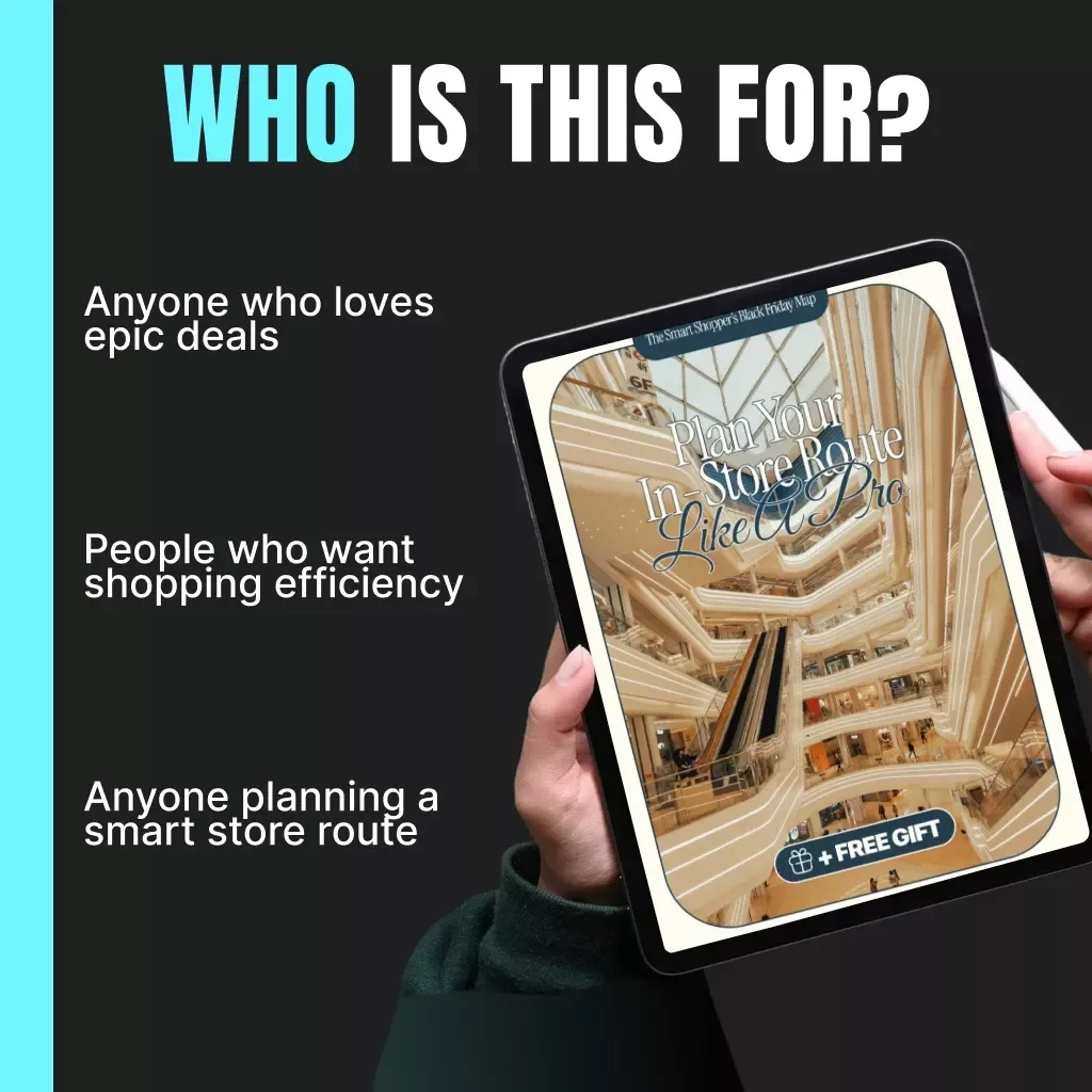 The Smart Shopper’s Black Friday Map: Plan Your In-Store Route Like a Pro | Ultimate eBook for How to Plan a Black Friday Shopping Route in Stores | Digital Download Guide for Savvy Shoppers