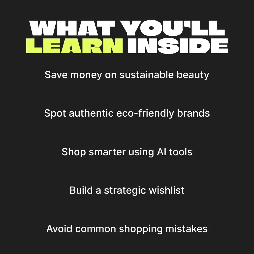 Best Black Friday Deals on Eco-Friendly Beauty Products | Sustainable Beauty Shopping Guide for 2025 | Digital Download eBook for Finding the Best Black Friday Sales for Eco-Friendly Beauty Products
